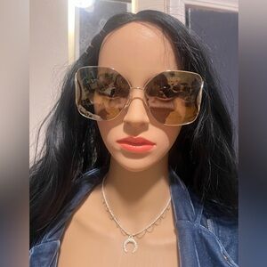 Chloe oversized sunglasses.